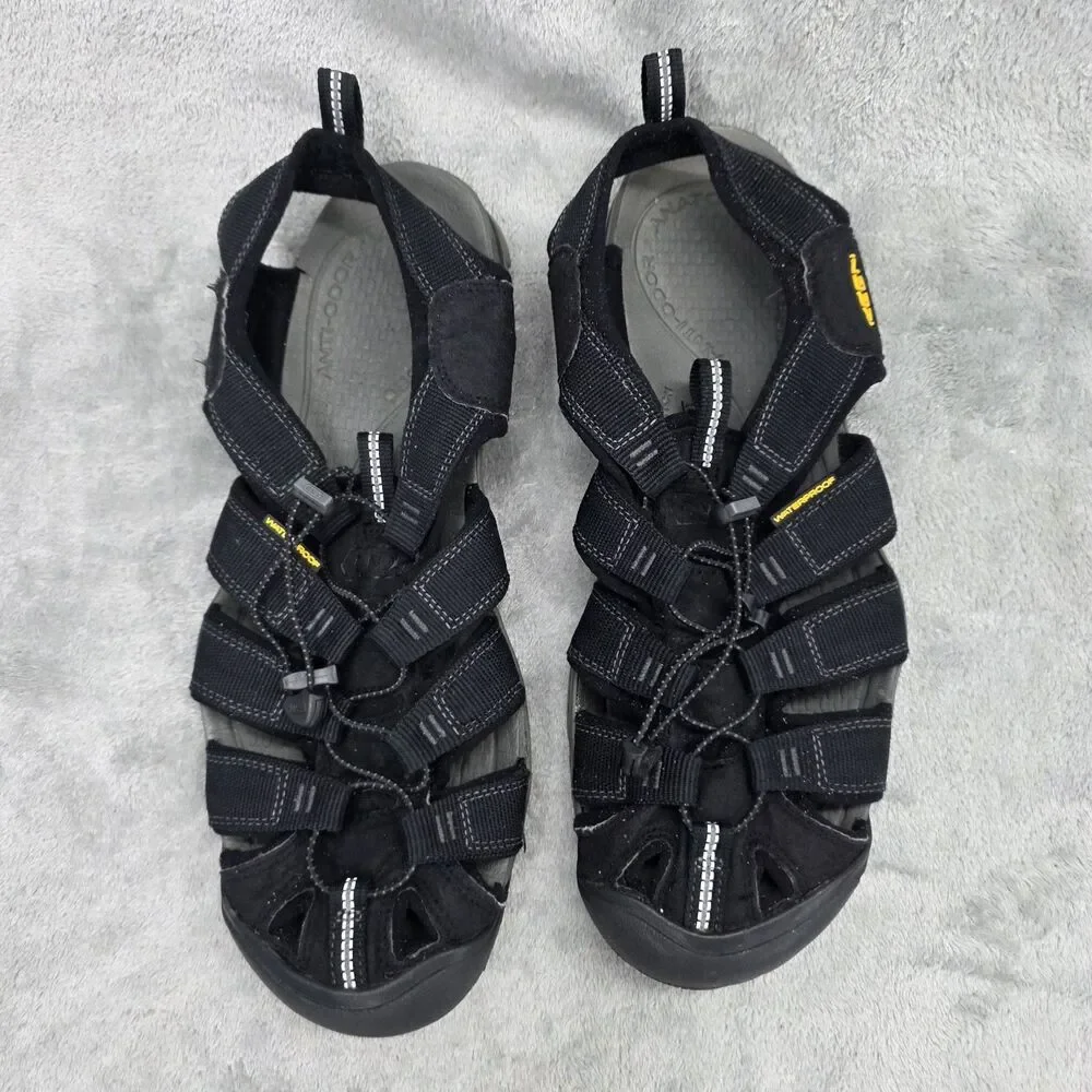 KEEN Clearwater CNX 1008660 Men Black Outdoor Waterproof Sandals Shoes Size 12